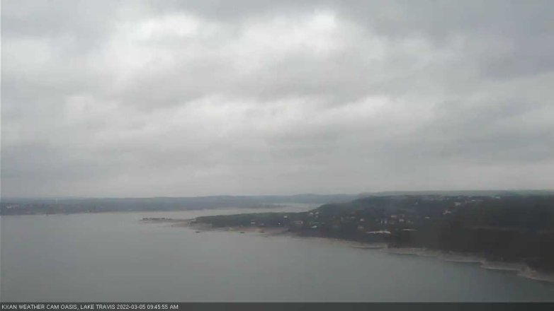 Lake Travis webcam, March 5, 2022 9:45 AM CT