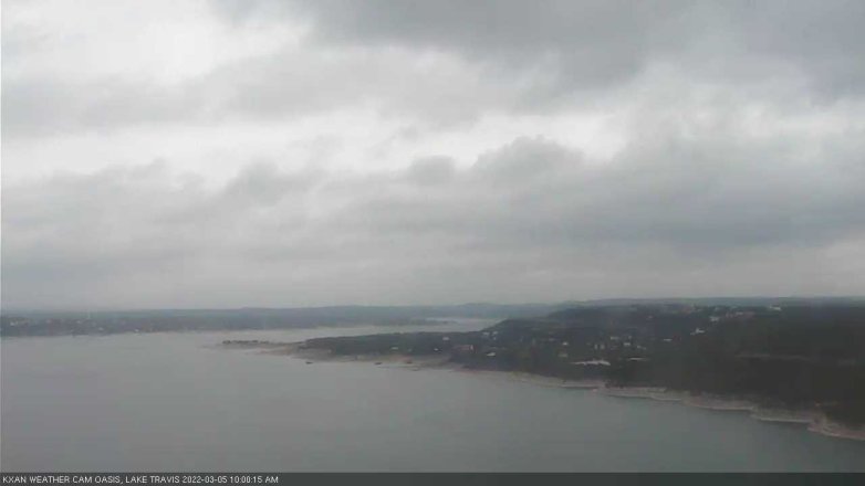 Lake Travis webcam, March 5, 2022 10:00 AM CT