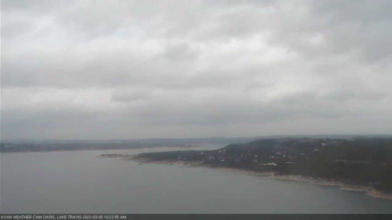 Lake Travis webcam, March 5, 2022 10:25 AM CT