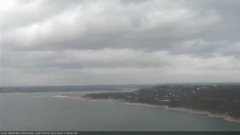 Lake Travis webcam, March 5, 2022 11:00 AM CT