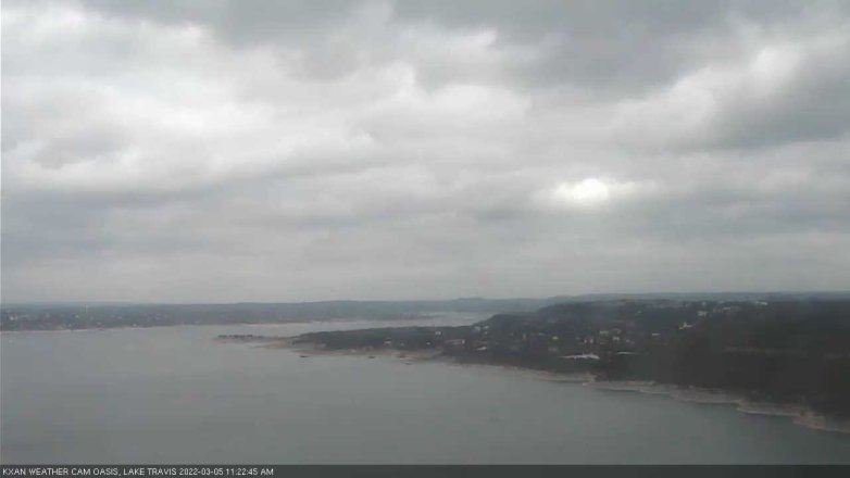 Lake Travis webcam, March 5, 2022 11:25 AM CT