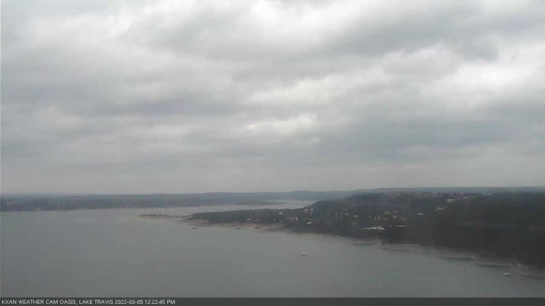 Lake Travis webcam, March 5, 2022 12:25 PM CT