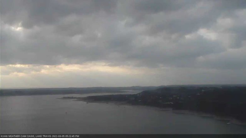 Lake Travis webcam, March 5, 2022 5:25 PM CT