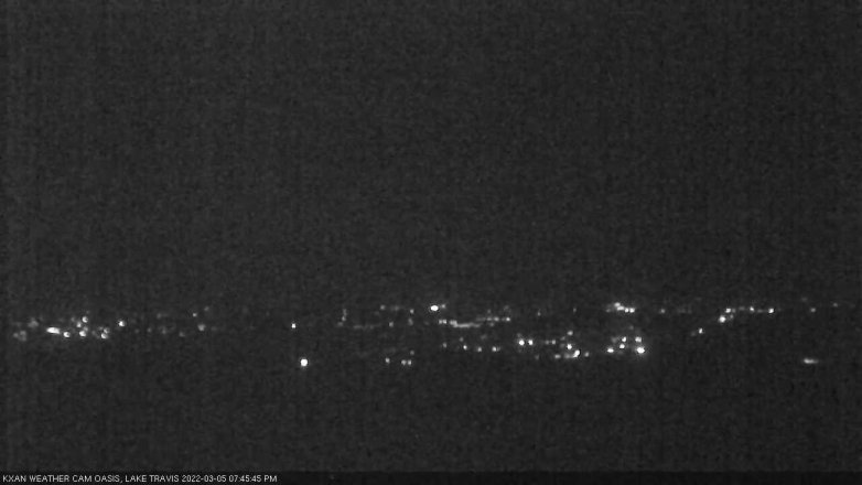 Lake Travis webcam, March 5, 2022 7:45 PM CT