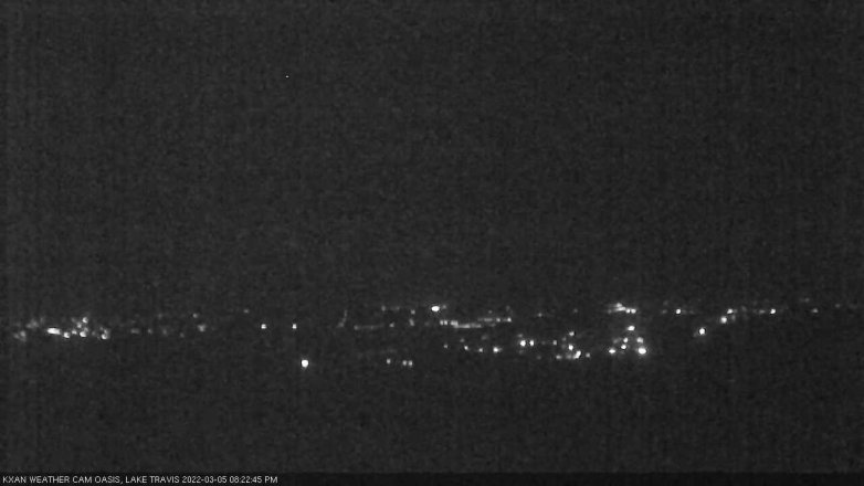 Lake Travis webcam, March 5, 2022 8:25 PM CT