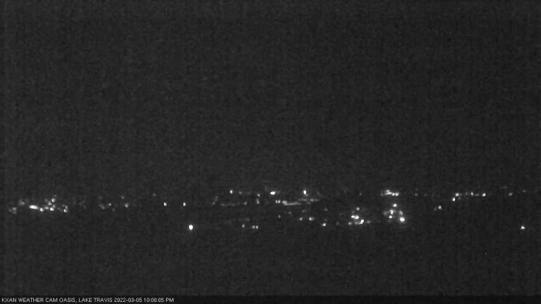 Lake Travis webcam, March 5, 2022 10:00 PM CT