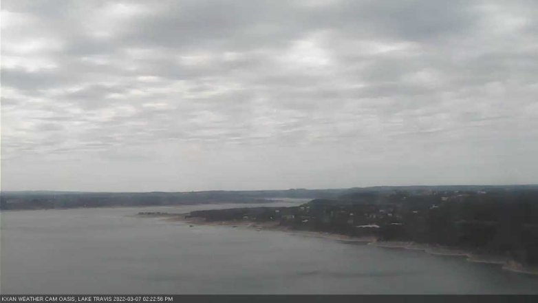 Lake Travis webcam, March 7, 2022 2:25 PM CT