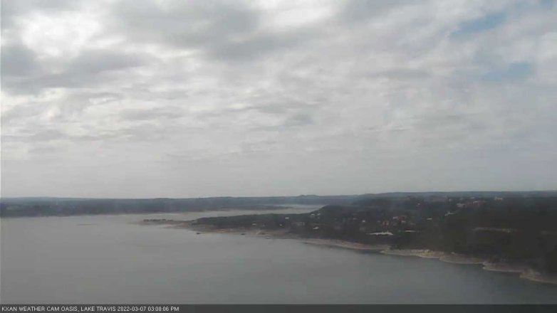 Lake Travis webcam, March 7, 2022 3:00 PM CT