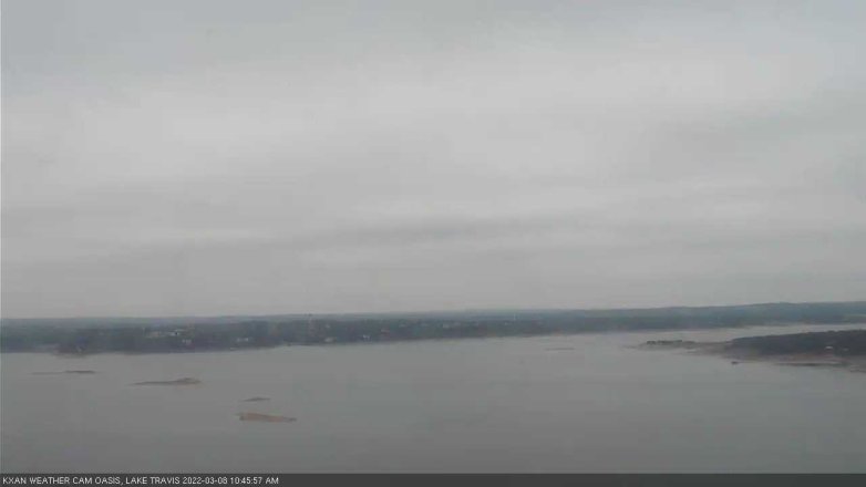 Lake Travis webcam, March 8, 2022 10:45 AM CT