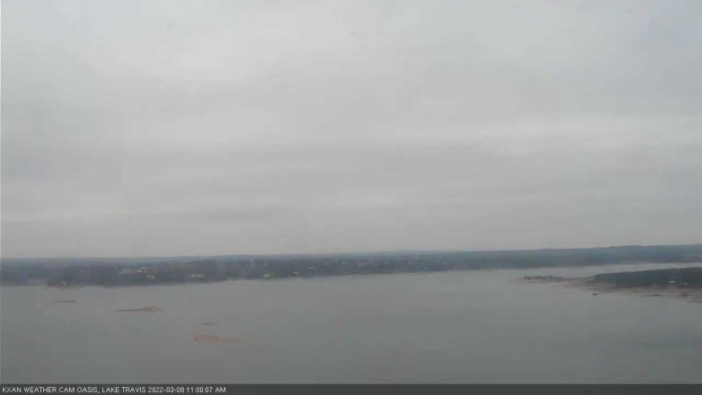 Lake Travis webcam, March 8, 2022 11:00 AM CT