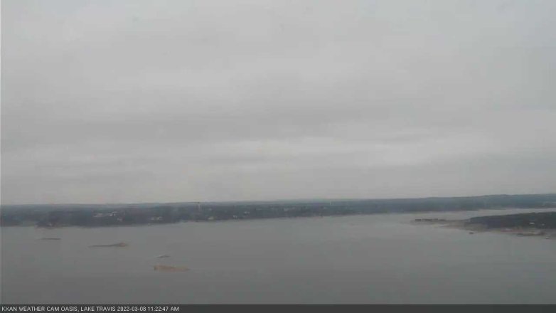 Lake Travis webcam, March 8, 2022 11:25 AM CT