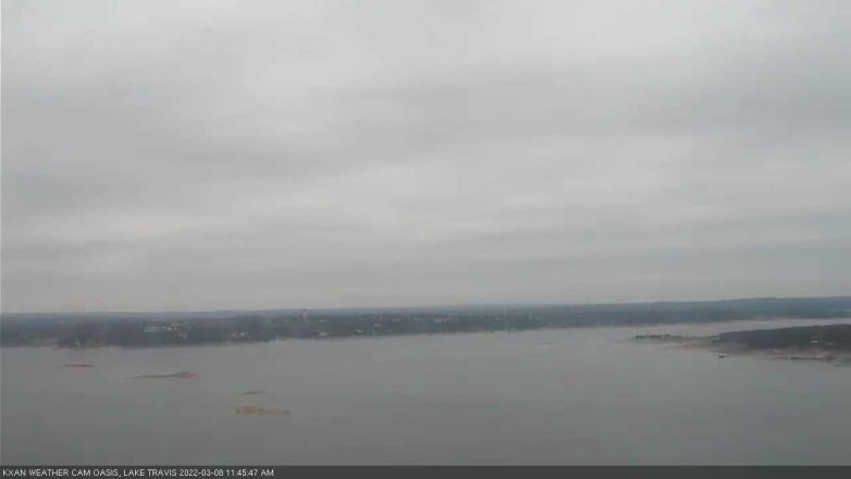 Lake Travis webcam, March 8, 2022 11:45 AM CT