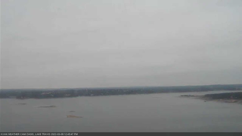 Lake Travis webcam, March 8, 2022 12:45 PM CT