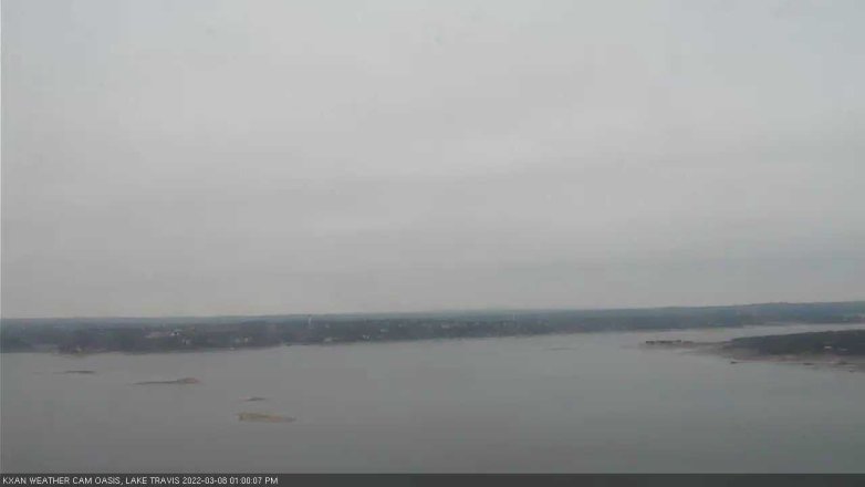 Lake Travis webcam, March 8, 2022 1:00 PM CT