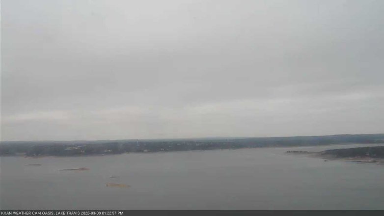 Lake Travis webcam, March 8, 2022 1:25 PM CT