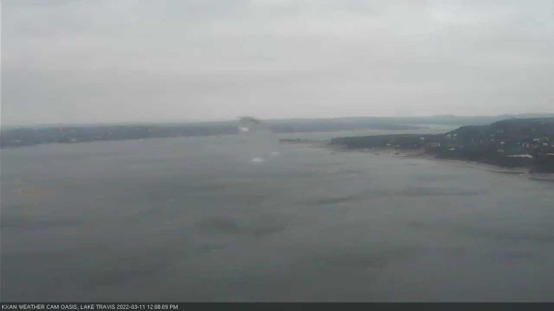Lake Travis webcam, March 11, 2022 12:00 PM CT