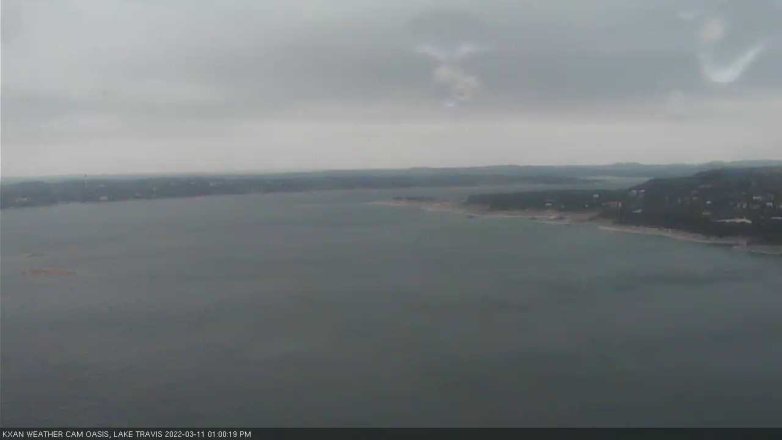 Lake Travis webcam, March 11, 2022 1:00 PM CT