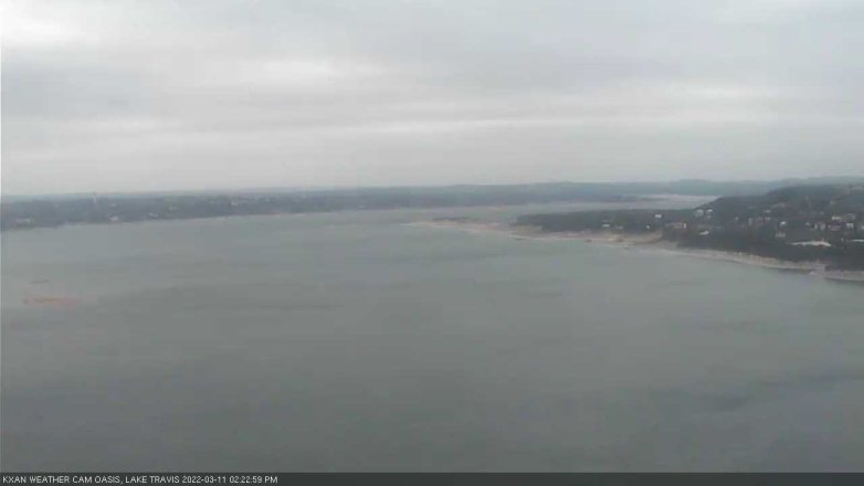 Lake Travis webcam, March 11, 2022 2:25 PM CT