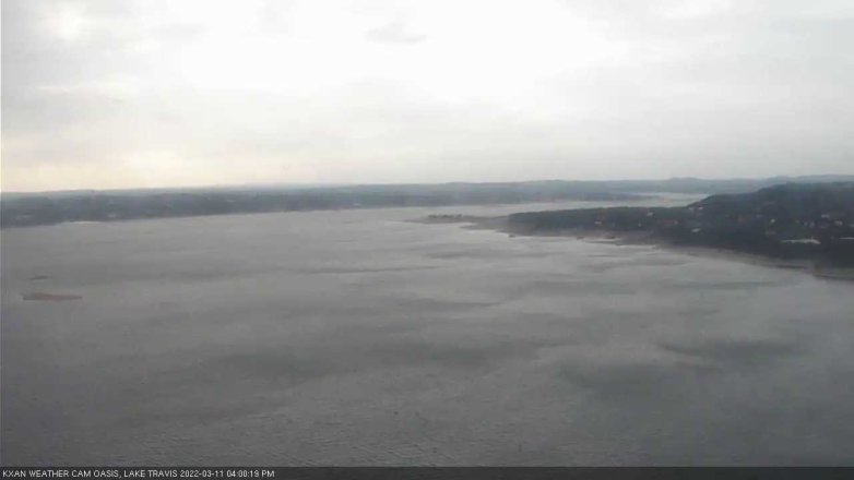 Lake Travis webcam, March 11, 2022 4:00 PM CT