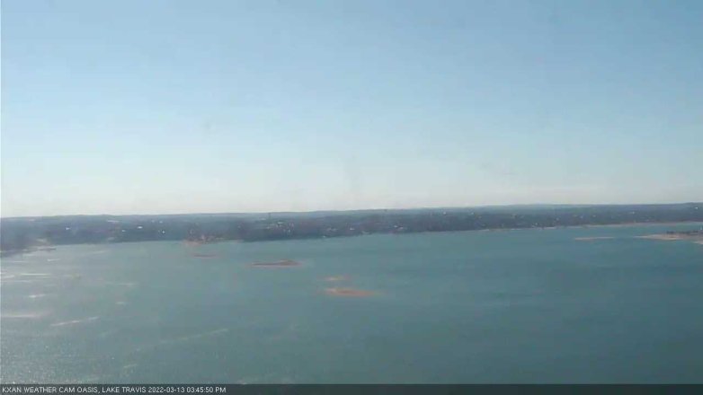 Lake Travis webcam, March 13, 2022 3:45 PM CT