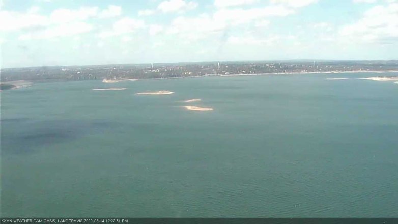 Lake Travis webcam, March 14, 2022 12:25 PM CT