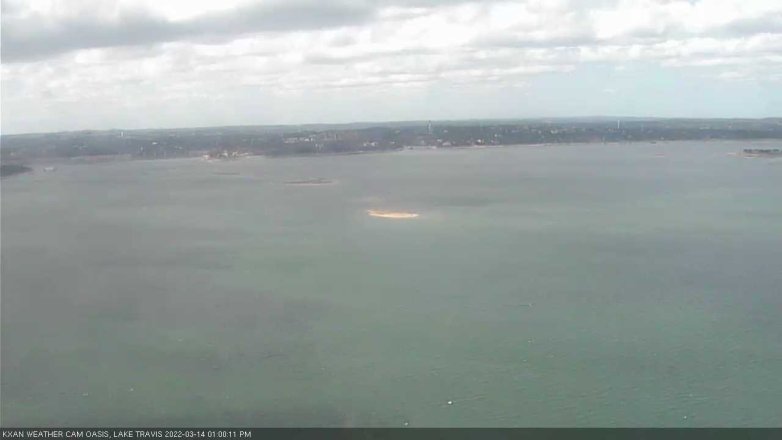 Lake Travis webcam, March 14, 2022 1:00 PM CT