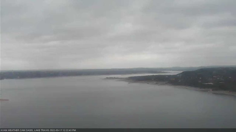 Lake Travis webcam, March 17, 2022 12:25 PM CT