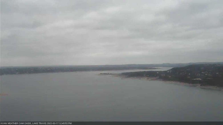 Lake Travis webcam, March 17, 2022 12:45 PM CT