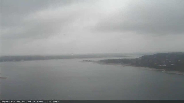 Lake Travis webcam, March 17, 2022 2:25 PM CT
