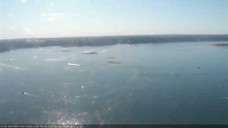Lake Travis webcam, March 19, 2022 5:00 PM CT