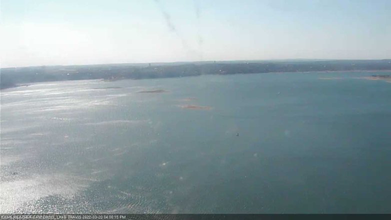 Lake Travis webcam, March 20, 2022 4:00 PM CT