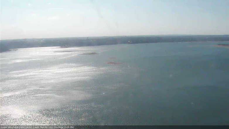 Lake Travis webcam, March 20, 2022 4:25 PM CT