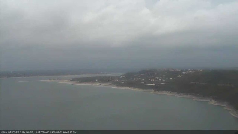 Lake Travis webcam, March 21, 2022 4:45 PM CT