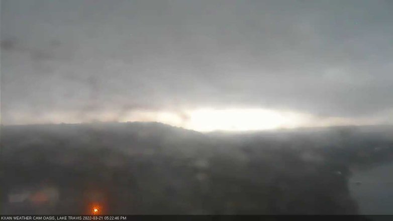 Lake Travis webcam, March 21, 2022 5:25 PM CT