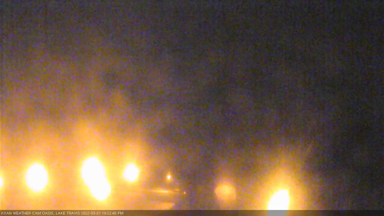 Lake Travis webcam, March 21, 2022 10:25 PM CT