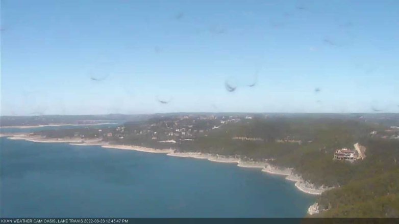 Lake Travis webcam, March 23, 2022 12:45 PM CT