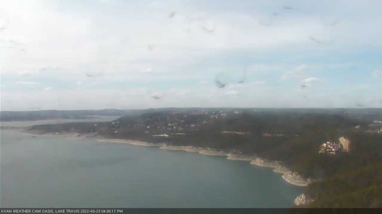 Lake Travis webcam, March 23, 2022 4:00 PM CT