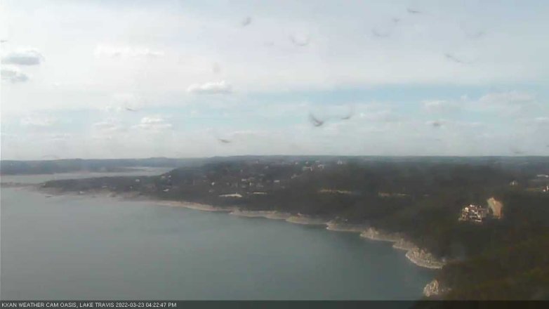 Lake Travis webcam, March 23, 2022 4:25 PM CT