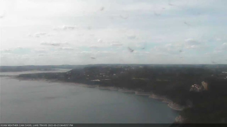 Lake Travis webcam, March 23, 2022 4:45 PM CT