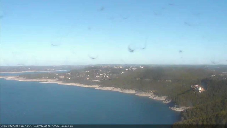 Lake Travis webcam, March 24, 2022 10:00 AM CT