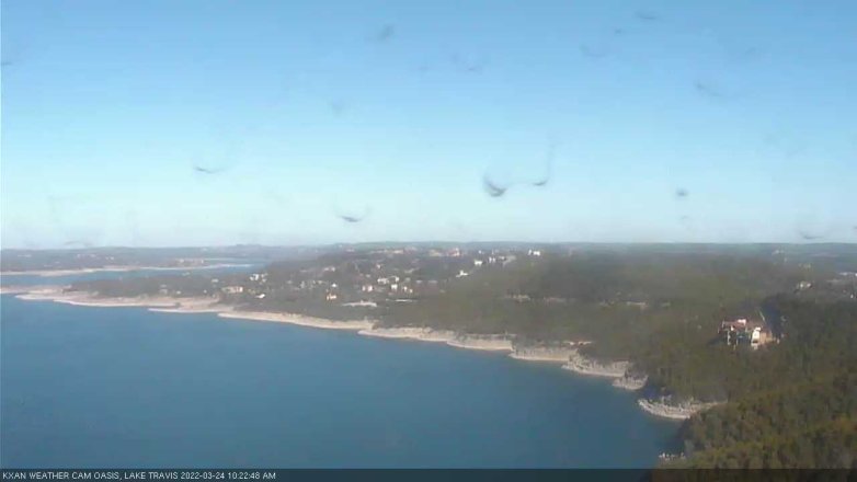Lake Travis webcam, March 24, 2022 10:25 AM CT