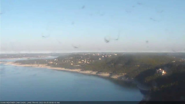 Lake Travis webcam, March 25, 2022 9:00 AM CT