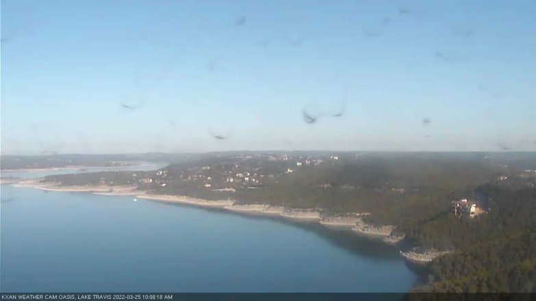 Lake Travis webcam, March 25, 2022 10:00 AM CT