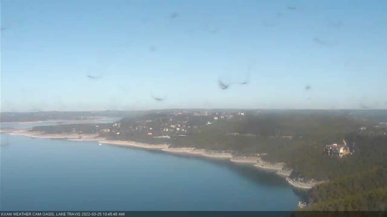 Lake Travis webcam, March 25, 2022 10:45 AM CT