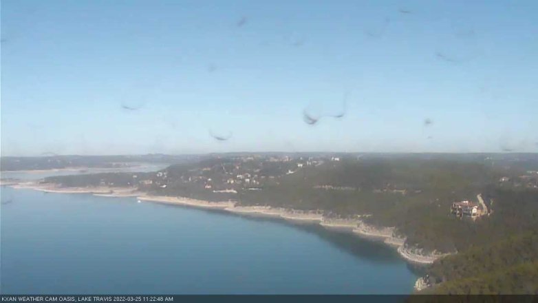 Lake Travis webcam, March 25, 2022 11:25 AM CT