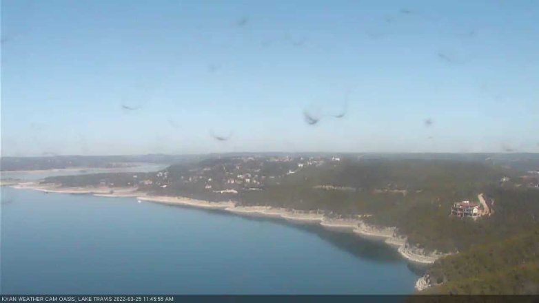 Lake Travis webcam, March 25, 2022 11:45 AM CT