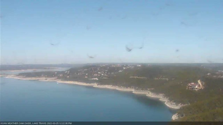 Lake Travis webcam, March 25, 2022 12:25 PM CT