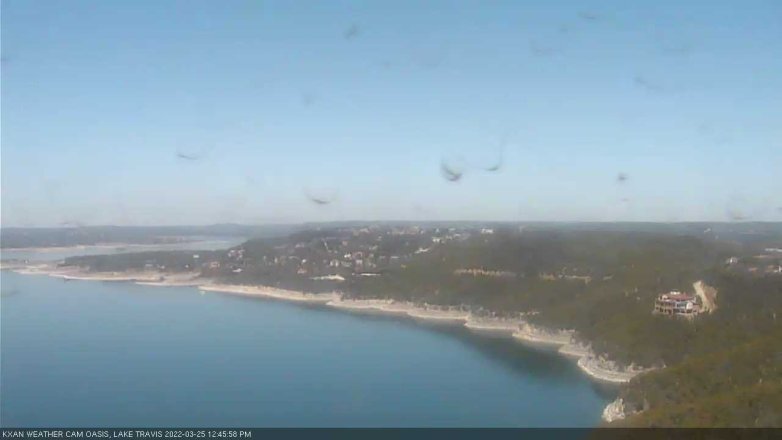 Lake Travis webcam, March 25, 2022 12:45 PM CT