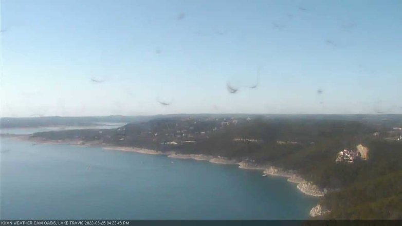 Lake Travis webcam, March 25, 2022 4:25 PM CT