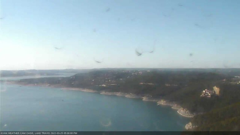 Lake Travis webcam, March 25, 2022 5:00 PM CT
